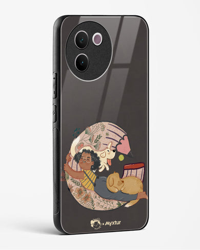 Pencil Pals [doodleodrama] Glass Case Phone Cover (Vivo)