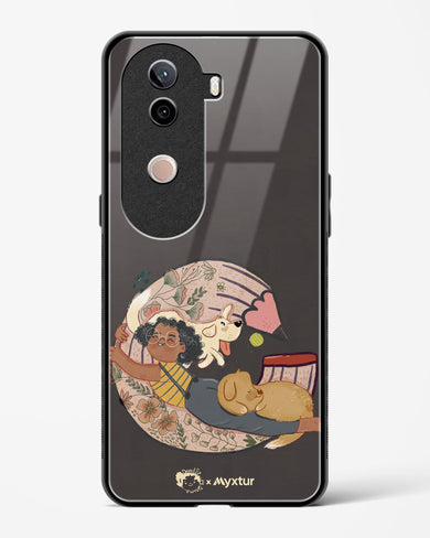 Pencil Pals [doodleodrama] Glass Case Phone Cover (Vivo)