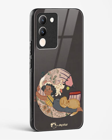 Pencil Pals [doodleodrama] Glass Case Phone Cover (Vivo)