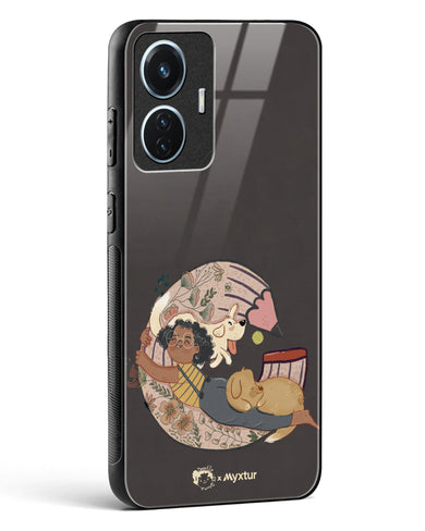 Pencil Pals [doodleodrama] Glass Case Phone Cover (Vivo)