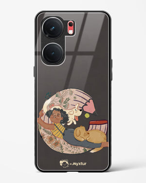 Pencil Pals [doodleodrama] Glass Case Phone Cover (Vivo)