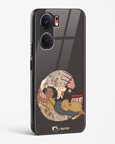 Pencil Pals [doodleodrama] Glass Case Phone Cover (Vivo)