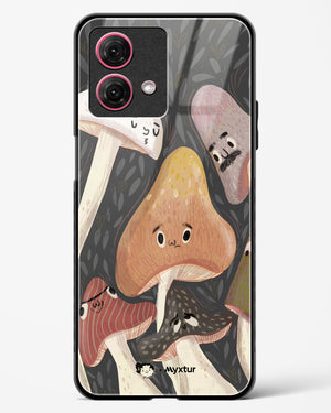 Shroom Smiles [doodleodrama] Glass Case Phone Cover-(Motorola)