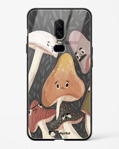 Shroom Smiles [doodleodrama] Glass Case Phone Cover (OnePlus)