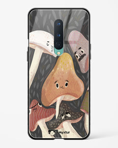 Shroom Smiles [Doodle Drama] Glass Case Phone Cover (OnePlus)