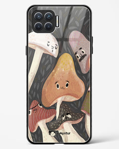 Shroom Smiles [Doodle Drama] Glass Case Phone Cover (Oppo)