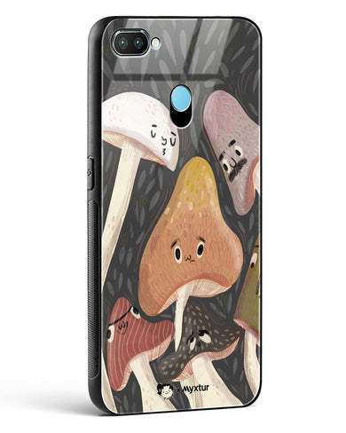 Shroom Smiles [doodleodrama] Glass Case Phone Cover (Realme)