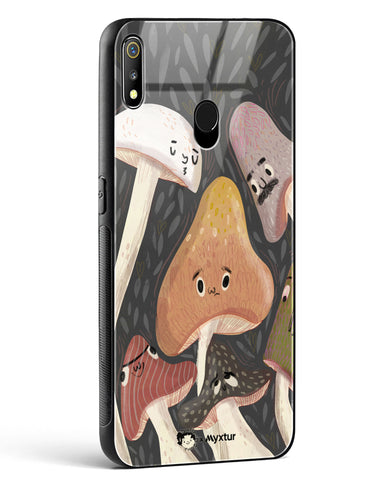 Shroom Smiles [doodleodrama] Glass Case Phone Cover-(Realme)