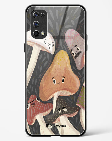 Shroom Smiles [doodleodrama] Glass Case Phone Cover-(Realme)