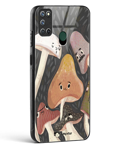 Shroom Smiles [doodleodrama] Glass Case Phone Cover-(Realme)