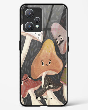 Shroom Smiles [doodleodrama] Glass Case Phone Cover (Realme)