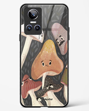 Shroom Smiles [doodleodrama] Glass Case Phone Cover-(Realme)