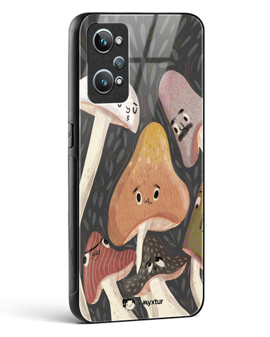 Shroom Smiles [doodleodrama] Glass Case Phone Cover-(Realme)