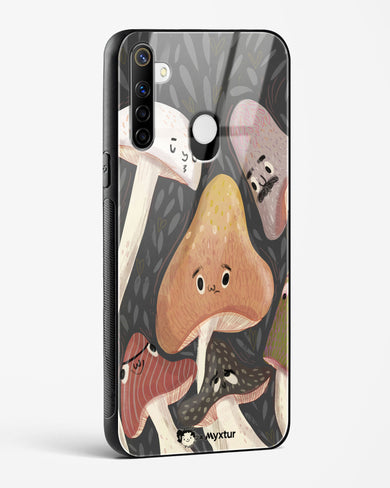 Shroom Smiles [doodleodrama] Glass Case Phone Cover-(Realme)