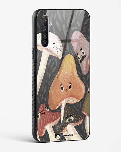 Shroom Smiles [doodleodrama] Glass Case Phone Cover-(Realme)