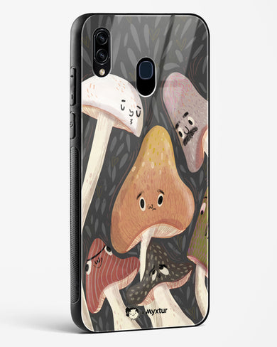 Shroom Smiles [doodleodrama] Glass Case Phone Cover (Samsung)