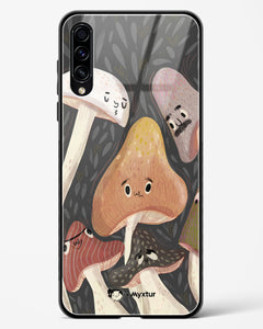 Shroom Smiles [Doodle Drama] Glass Case Phone Cover (Samsung)