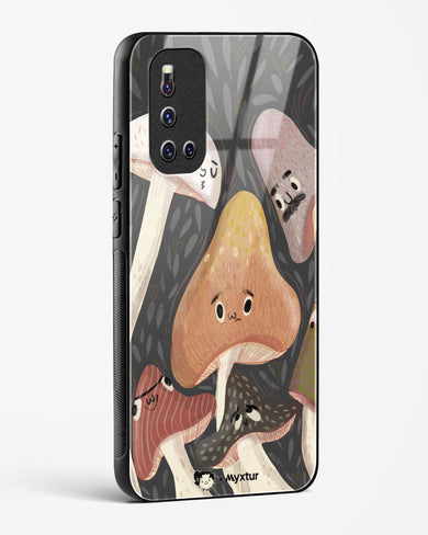 Shroom Smiles [doodleodrama] Glass Case Phone Cover-(Vivo)