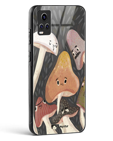 Shroom Smiles [doodleodrama] Glass Case Phone Cover-(Vivo)