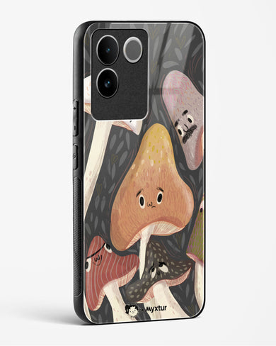 Shroom Smiles [doodleodrama] Glass Case Phone Cover-(Vivo)