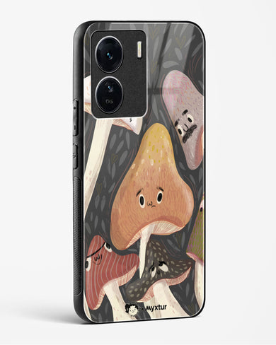 Shroom Smiles [doodleodrama] Glass Case Phone Cover-(Vivo)