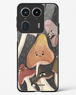 Shroom Smiles [doodleodrama] Glass Case Phone Cover (Motorola)