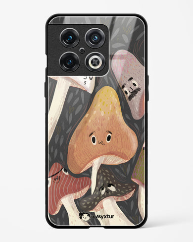 Shroom Smiles [doodleodrama] Glass Case Phone Cover (OnePlus)