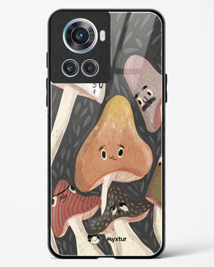 Shroom Smiles [doodleodrama] Glass Case Phone Cover (OnePlus)