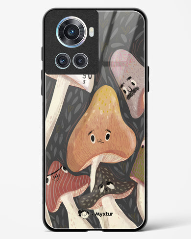 Shroom Smiles [doodleodrama] Glass Case Phone Cover (OnePlus)