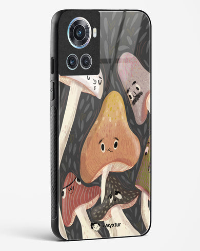 Shroom Smiles [doodleodrama] Glass Case Phone Cover (OnePlus)