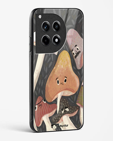 Shroom Smiles [doodleodrama] Glass Case Phone Cover (OnePlus)