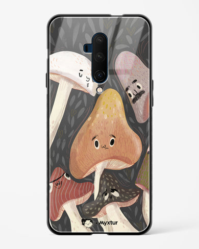 Shroom Smiles [doodleodrama] Glass Case Phone Cover (OnePlus)