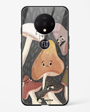 Shroom Smiles [doodleodrama] Glass Case Phone Cover (OnePlus)