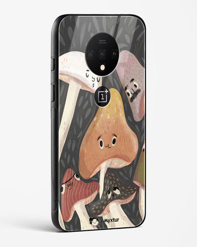 Shroom Smiles [doodleodrama] Glass Case Phone Cover (OnePlus)