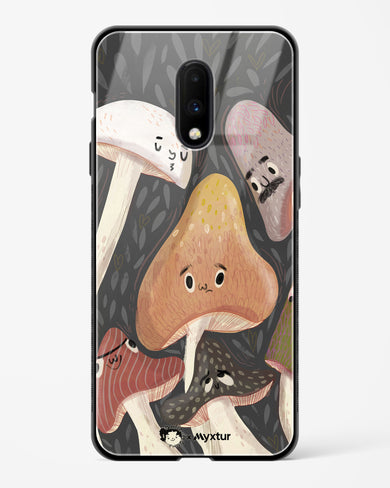 Shroom Smiles [doodleodrama] Glass Case Phone Cover (OnePlus)