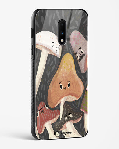 Shroom Smiles [doodleodrama] Glass Case Phone Cover (OnePlus)