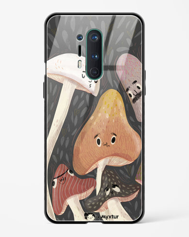 Shroom Smiles [doodleodrama] Glass Case Phone Cover (OnePlus)