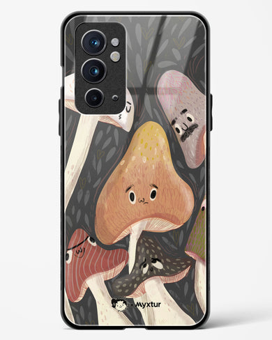 Shroom Smiles [doodleodrama] Glass Case Phone Cover (OnePlus)