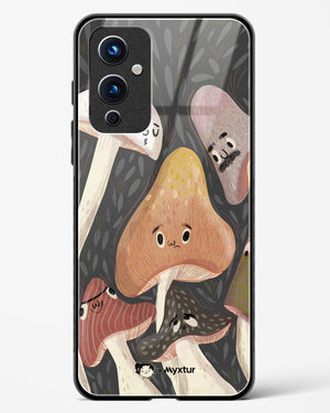 Shroom Smiles [doodleodrama] Glass Case Phone Cover (OnePlus)