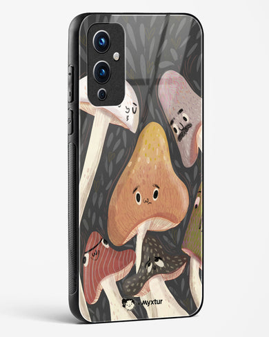 Shroom Smiles [doodleodrama] Glass Case Phone Cover (OnePlus)