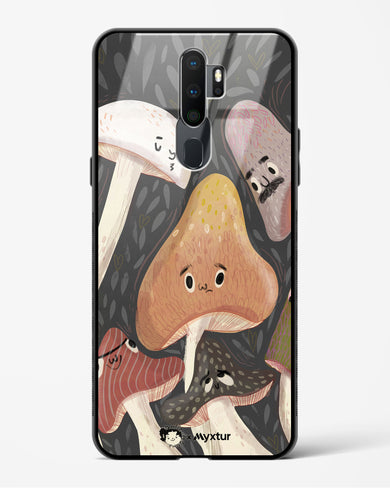 Shroom Smiles [doodleodrama] Glass Case Phone Cover (Oppo)