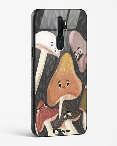 Shroom Smiles [doodleodrama] Glass Case Phone Cover (Oppo)