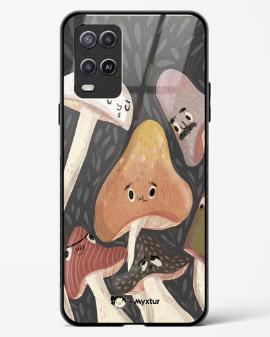 Shroom Smiles [doodleodrama] Glass Case Phone Cover (Oppo)