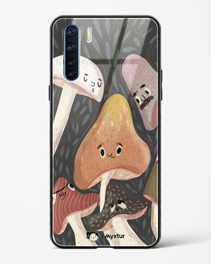 Shroom Smiles [doodleodrama] Glass Case Phone Cover (Oppo)