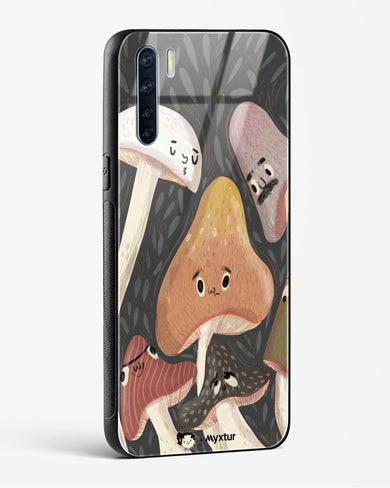 Shroom Smiles [doodleodrama] Glass Case Phone Cover (Oppo)