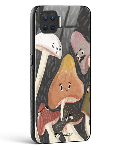 Shroom Smiles [doodleodrama] Glass Case Phone Cover (Oppo)