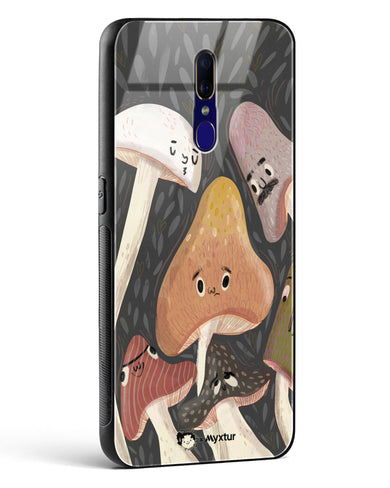 Shroom Smiles [doodleodrama] Glass Case Phone Cover (Oppo)