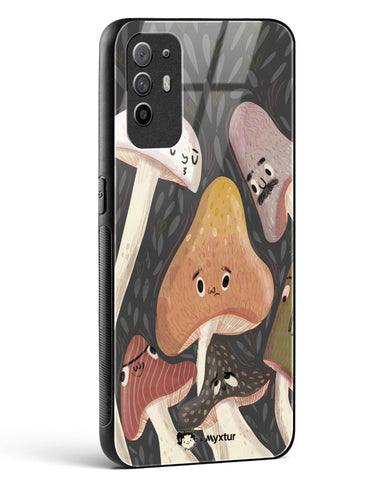 Shroom Smiles [doodleodrama] Glass Case Phone Cover (Oppo)