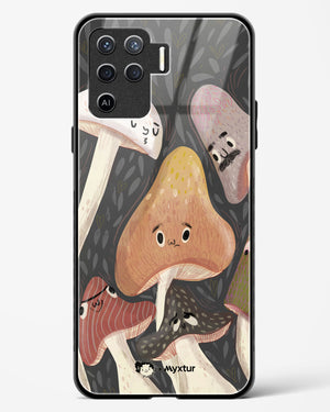 Shroom Smiles [doodleodrama] Glass Case Phone Cover (Oppo)