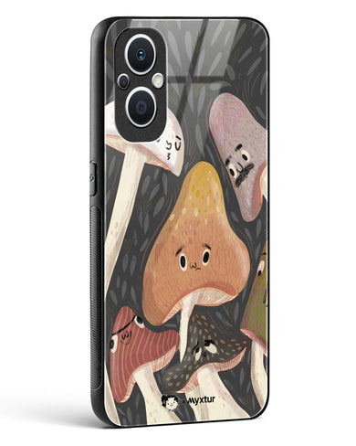 Shroom Smiles [doodleodrama] Glass Case Phone Cover (Oppo)